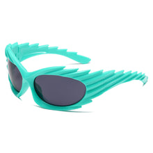 Load image into Gallery viewer, Hedgehog Styling Riding Sunglasses UV400 Full Frame Sports Glasses Y2K Personality Funny Cat Eye Sunglasses