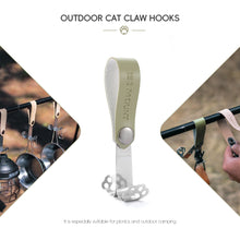 Load image into Gallery viewer, Outdoor Creative Cat Claw Hook Multifunctional Stainless Steel Detachable Portable Double-Sided Hook Picnic Camping Accessories