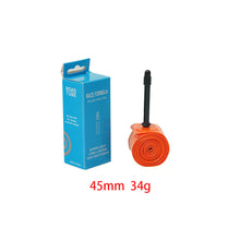 Load image into Gallery viewer, Ultra Light 28G 700C Road Bike Tpu Inner Tube Air Nozzle Length 45/65/85 Orange Riding Tire Cycling Accessories
