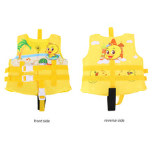 Load image into Gallery viewer, Ages 2-10 Children Super Buoyant Swimsuit One-Piece Cartoon Vest Safety Survival Equipment Swimming Aid Accessories