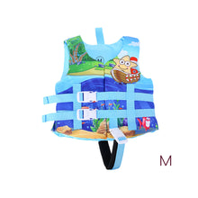 Load image into Gallery viewer, Ages 2-10 Children Super Buoyant Swimsuit One-Piece Cartoon Vest Safety Survival Equipment Swimming Aid Accessories