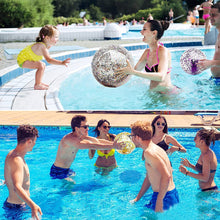 Load image into Gallery viewer, PVC Multi-Color Inflatable Beach Glitter Confetti Balls Outdoor Summer Pool Transparent Bright Piece Toy Ball Water Sports Party Accessories
