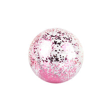 Load image into Gallery viewer, PVC Multi-Color Inflatable Beach Glitter Confetti Balls Outdoor Summer Pool Transparent Bright Piece Toy Ball Water Sports Party Accessories
