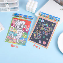 Load image into Gallery viewer, Magic Scratch Art Doodle Pad Sand Painting Cards Early Educational Learning Creative Drawing Toys for Children