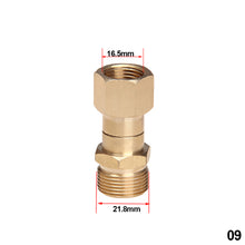 Load image into Gallery viewer, Anti-tangle Thread High Pressure Washer Swivel Joint Connector Hose Fitting M14 M18 14mm 15mm 22mm 360 Degree Rotation Hose Sprayer