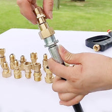 Load image into Gallery viewer, Anti-tangle Thread High Pressure Washer Swivel Joint Connector Hose Fitting M14 M18 14mm 15mm 22mm 360 Degree Rotation Hose Sprayer