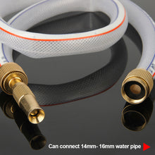 Load image into Gallery viewer, 2Pcs Car High Pressure Water Spray Gun Spray Nozzle Washing Machine Nozzle with Quick-connect Connector 3/4" or 1/2" Metal Brass Garden Hose Pipe