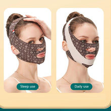 Load image into Gallery viewer, Soft Breathable Face-lift Bandage Skin-friendly Comfortable Highly Elastic V-face Bandage Chin Cheek Lift Up Belt Facial Care Tool