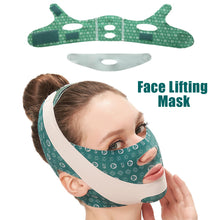 Load image into Gallery viewer, Soft Breathable Face-lift Bandage Skin-friendly Comfortable Highly Elastic V-face Bandage Chin Cheek Lift Up Belt Facial Care Tool
