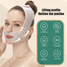 Load image into Gallery viewer, Comfortable Highly Elastic Face-lift Bandage Soft Breathable V-face Bandage Lifting Tightening Shaping Mask Beauty Tool