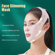 Load image into Gallery viewer, Soft Comfortable Face-lift Bandage Highly Elastic Breathable V-face Bandage Lifting Tightening Shaping Mask Facial Lift Up Belt
