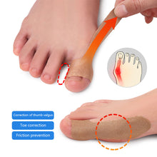 Load image into Gallery viewer, Joint Fixation Finger Protection Patch Toe Valgus Correction Patch Soft Skin-friendly Breathable Anti Friction Patch Plaster