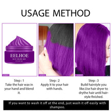 Load image into Gallery viewer, Temporary Hair Coloring Wax Durable Styling Natural Fluffy Hair Dye Wax Colorful Disposable Dyeing Hair Wax Hair Styling