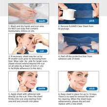 Load image into Gallery viewer, Transparent Colorless Invisible Scar Tape Self Adhesive Waterproof Breathable Ultra-thin Reusable Scar Patch Skin Care