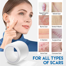 Load image into Gallery viewer, Transparent Colorless Invisible Scar Tape Self Adhesive Waterproof Breathable Ultra-thin Reusable Scar Patch Skin Care