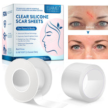 Load image into Gallery viewer, Transparent Colorless Invisible Scar Tape Self Adhesive Waterproof Breathable Ultra-thin Reusable Scar Patch Skin Care