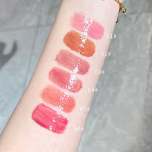 Load image into Gallery viewer, 6 Colors Moisturizing Mirror Lip Gloss Water-light Long-lasting Fading Lip Wrinkles Lipstick Lip Glaze Lips Makeup Cosmetics