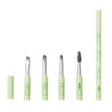 Load image into Gallery viewer, 4 in 1 Eye Makeup Brush Mini Portable Makeup Brushes Set Eye Shadow Brush Eyeliner Brush Eye Makeup Tools