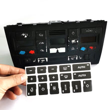 Load image into Gallery viewer, 16Keys Car Air Audio Condition AC Climate Control Button Stickers Decals Styling Decors For Audi A4 B6 B7 2000 - 2004