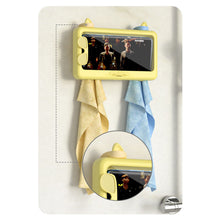 Load image into Gallery viewer, Bathroom Toilet Mobile Phone Holder Box Wall Mounted Bracket 6 Inch Phone Storage Case Waterproof Shower Watching Holder