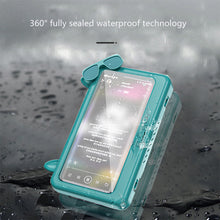 Load image into Gallery viewer, Bathroom Toilet Mobile Phone Holder Box Wall Mounted Bracket 6 Inch Phone Storage Case Waterproof Shower Watching Holder