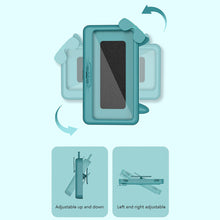 Load image into Gallery viewer, Bathroom Toilet Mobile Phone Holder Box Wall Mounted Bracket 6 Inch Phone Storage Case Waterproof Shower Watching Holder