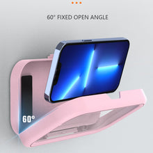 Load image into Gallery viewer, Waterproof Shower Phone Case 360° Rotation Adjustable Touch Screen Wall Mounted Phone Holder for Bathroom Kitchen