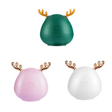 Load image into Gallery viewer, Mini Bluetooth Speaker Creative Antler Audio Portable Round Bluetooth Speaker