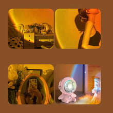Load image into Gallery viewer, Astronaut Sunset Sunset Light Rechargeable Internet Celebrity Photo Light Bedroom Small Night Light Atmosphere Light Decorative Table Lamp