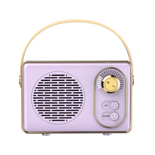 Load image into Gallery viewer, Bluetooth Audio Retro Mini Portable Wireless Card Car Speaker Desktop Audio