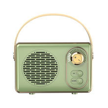 Load image into Gallery viewer, Bluetooth Audio Retro Mini Portable Wireless Card Car Speaker Desktop Audio