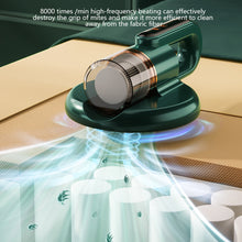 Load image into Gallery viewer, Small Mite Removal Instrument Vacuum Cleaner Home Bed Ultraviolet Sterilizer Handheld Wireless Mite Removal Artifact