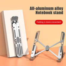 Load image into Gallery viewer, Portable Laptop Stand Abs Foldable Notebook Stand Compatible With 10 To 16 Inches Laptops For Macbook