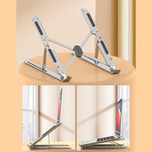 Load image into Gallery viewer, Portable Laptop Stand Abs Foldable Notebook Stand Compatible With 10 To 16 Inches Laptops For Macbook