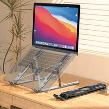 Load image into Gallery viewer, Portable Laptop Stand Abs Foldable Notebook Stand Compatible With 10 To 16 Inches Laptops For Macbook