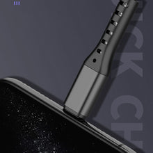 Load image into Gallery viewer, Three-In-One Charging Cable Three-Wire Car USB Android Head Data Cable One-To-Three Zinc Alloy Typec Fast Charging Cable
