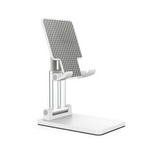 Load image into Gallery viewer, Folding Mobile Phone Tablet Bracket Liftable Lazy Double Rod Universal Live Mobile Phone Bracket