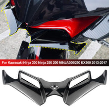 Load image into Gallery viewer, Motorcycle Winglet Aerodynamic Wing Kit Spoiler Motor Accessories ForKawasaki Ninja 300 Ninja 250 200 NINJA300/250 EX300 2013-2017