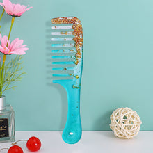 Load image into Gallery viewer, 1Pc Comb Mould Silicone Mold Resin DIY Casting Mold Jewelry Resin Mould Handcraft Epoxy Resin Mould for DIY Jewelry Mold