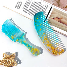 Load image into Gallery viewer, 1Pc Comb Mould Silicone Mold Resin DIY Casting Mold Jewelry Resin Mould Handcraft Epoxy Resin Mould for DIY Jewelry Mold