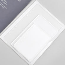 Load image into Gallery viewer, A5 A6 A7 Notebook Cover Silicone Mold Crystal Epoxy Resin Molds For DIY UV Resin Mould Handmade Crystal Book Accessories