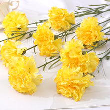 Load image into Gallery viewer, 1Pc Artificial Flower Silk Carnationr Flowers Artificial Plant Decorative Flowers Home Decor Wedding Decoration