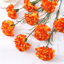 Load image into Gallery viewer, 1Pc Artificial Flower Silk Carnationr Flowers Artificial Plant Decorative Flowers Home Decor Wedding Decoration