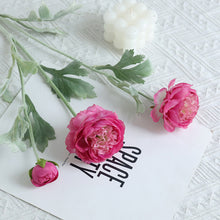 Load image into Gallery viewer, 3Forks Loula Simulation flower Branch Silk Artificial Flowers Home Wedding Decoration Flores Artificial Flower