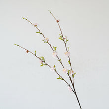 Load image into Gallery viewer, 3Forks Plum Blossom Artificial Flowers Branch Silk Artificial Flowers Home Wedding Decoration Flores Artificial Flower