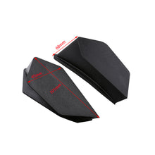 Load image into Gallery viewer, 2Pcs Universal Motorcycle Winglets Kits Aerodynamic Side Wing Spoiler Modification Air Deflector Accessories