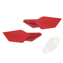 Load image into Gallery viewer, 2Pcs Universal Motorcycle Winglets Kits Aerodynamic Side Wing Spoiler Modification Air Deflector Accessories
