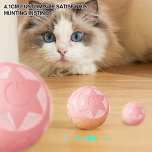 Load image into Gallery viewer, Star Smart Cat Toys with Light Automatic Rolling Ball Electric Cat Interactive Toys Cats Training Self-moving Kitten Toys for Indoor Playing