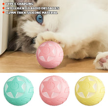 Load image into Gallery viewer, Star Smart Cat Toys with Light Automatic Rolling Ball Electric Cat Interactive Toys Cats Training Self-moving Kitten Toys for Indoor Playing