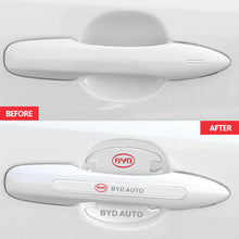 Load image into Gallery viewer, 2Pcs/4Pcs Universal Car Door Handle Stickers Scratch-resistant Door Bowl Paint Rear Mirrors Protective Film Handle Bumper Strip For BYD Atto 3 Yuan Plus 2022 2023